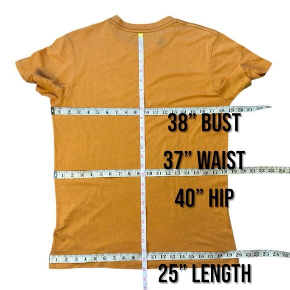 Obey Men’s Orange Short Sleeve Graphic Tee Sz M - Picture 7 of 8